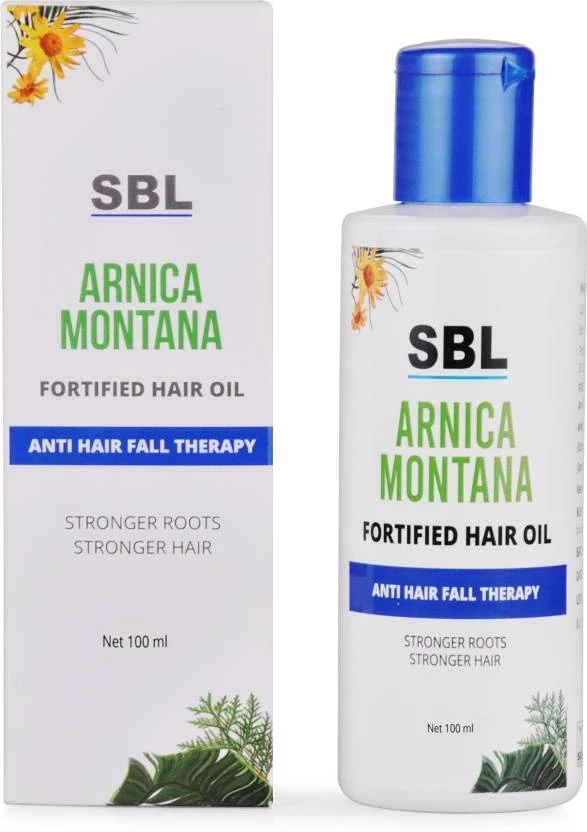 SBL Homeopathy Arnica Montana Fortified Hair Oil, 100 ml-1.webp